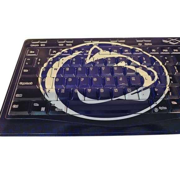 Penn State Wireless Keyboard Keyscaper 510w Custom Printed Full Size QWERTY - Picture 4 of 11